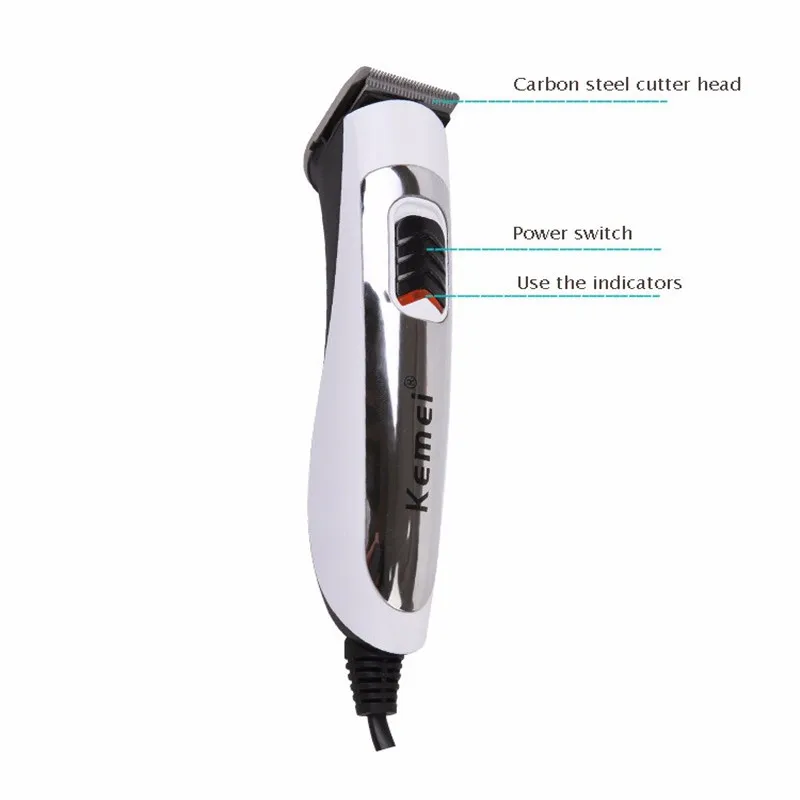 Professional Electric Corded Hair Clipper Barber Cutting Machine Precision Cut Shaver Scissor Trimm