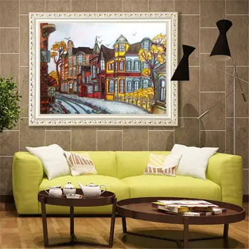 

Diy Oil Canvas Painting Landscape Painting by Numbers Wall Art Coloring By Numbers Digital Painting Home Decor Handpainted Paint