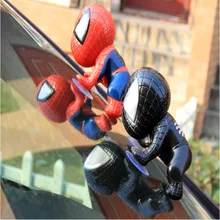 2 цвета паук кукла мужчины игрушка скалолазание Человек-паук окно присоска для человека-паука Фигурки игрушки автомобиль домашняя внутренняя отделка 16 см