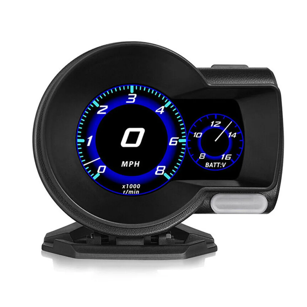 

New Car Digital Display Instrument Durable Water Temperature Speed Displays Vehicle Modification Accessories
