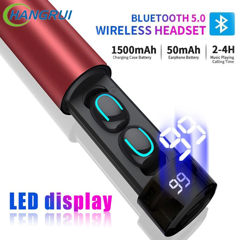 Q67 TWS беспроводные наушники 3D стерео беспроводные Bluetooth наушники 5,0 спортивные водонепроницаемые наушники Авто сопряжение гарнитура с микрофоном