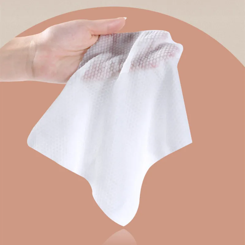 150g Disposable Wash Face Cotton Tissue Facial Clean Makeup Cleaning Soft Washcloth Skin Care Dry Wipes Cotton Pads