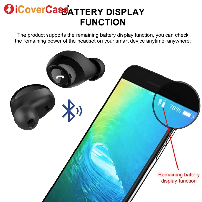 Twins Bluetooth Headphone with Charging Box For Apple iPhone 11 pro Max X XS XR 8 7 6 6S Plus Wireless Earphone Earbuds with mic