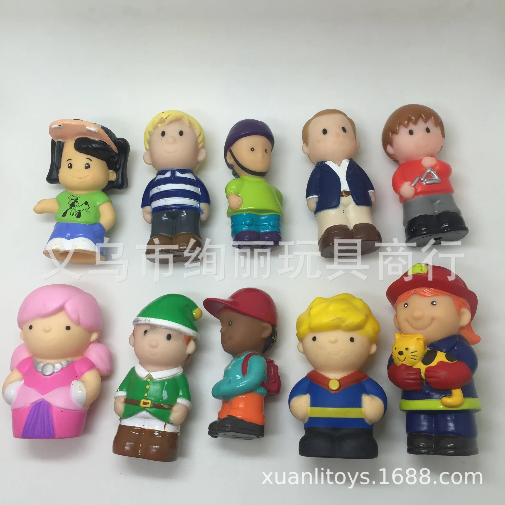 

Hot Selling Multi--Cartoon Vinyl Figurine Garage Kit Doll Ornaments Children Play House Play Bulk Cargo