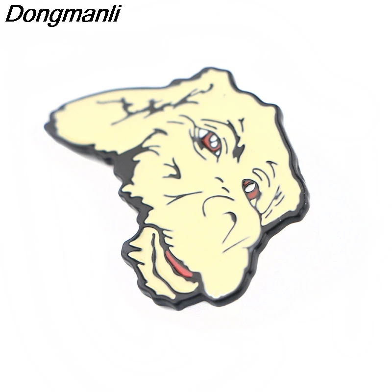 P2311 Dongmanli The Neverending Story Falcor Дракон Удачи эмалированная булавка металлическая брошь