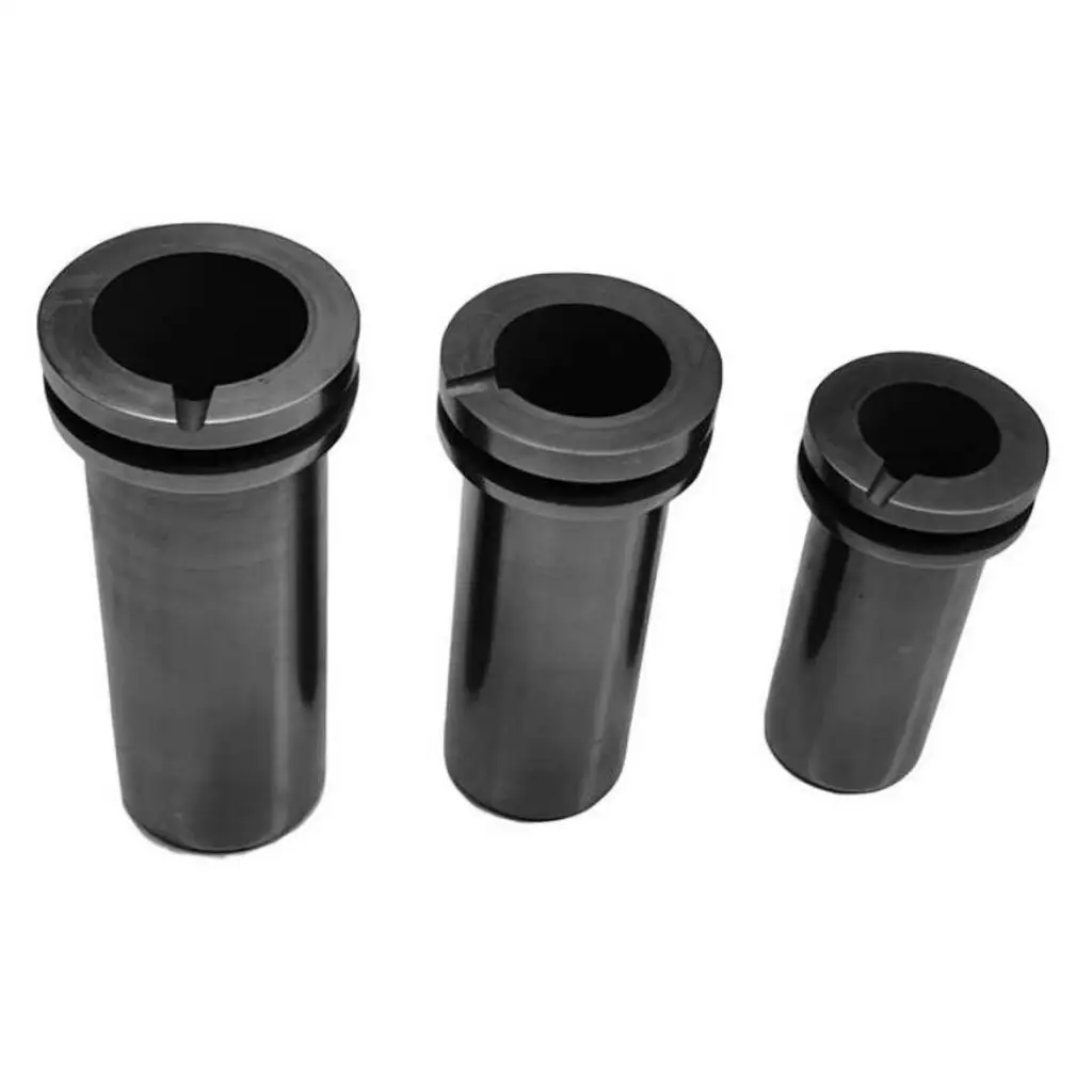 1kg 2kg 3kg Clay Graphite Foundry Crucible Melting Furnace Refining Gold Silver