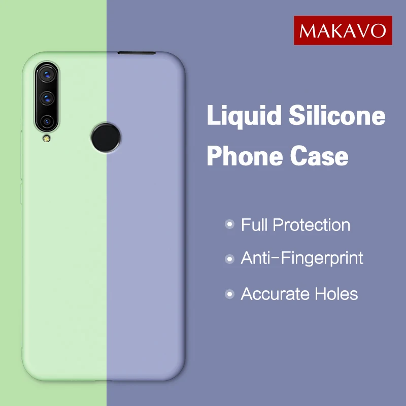 Чехол для Huawei Honor 9X Жидкая силиконовая резина Ударопрочный Мягкий чехол Премиум