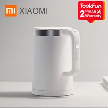 Новый электрический чайник XIAOMI MIJIA Pro, Кухонная техника, электрический чайник для воды, чайник MIhome, умный чайник с постоянной температурой, самовар Новый электрический чайник XIAOMI MIJIA Pro, Кухонная техника, электрический чайник для воды, чайник MIhome, умный чайник с постоянной температурой, самовар