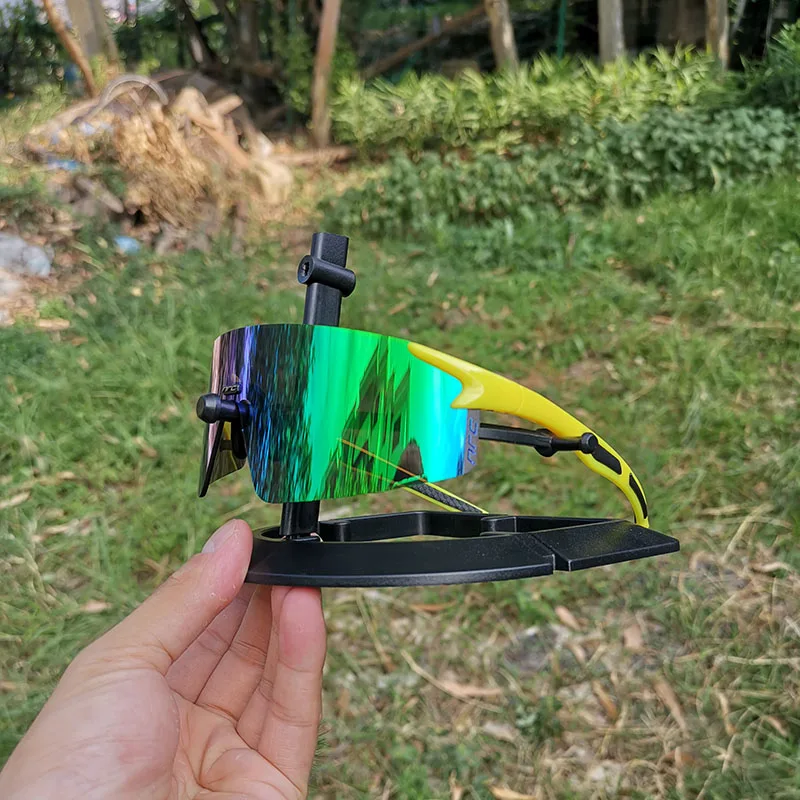 NRC TR90 Photochromic Cycling Glasses Running Riding UV400 Bike Sunglasses Outdoor Sports MTB Bicycle Goggles Eyewear Men Women