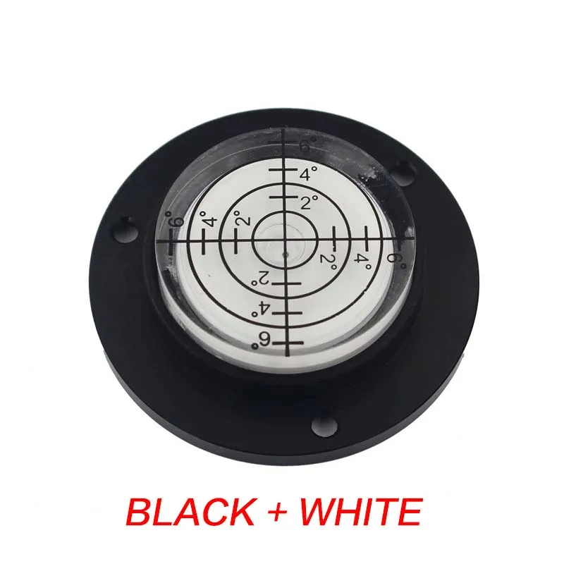1PCS HACCURY Mini Level Round Bubble Spirit Level Diameter 50mm Height 13mm Magnetic Optional spirit level magnetic level tool portable spirit level bubble level