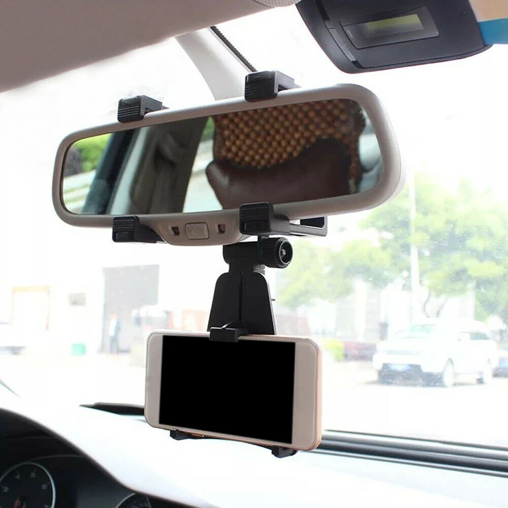

Car rearview mirror mobile phone bracket universal navigation Auto Accessories Mount Stand Holder Cradle For Cell Phone GPS
