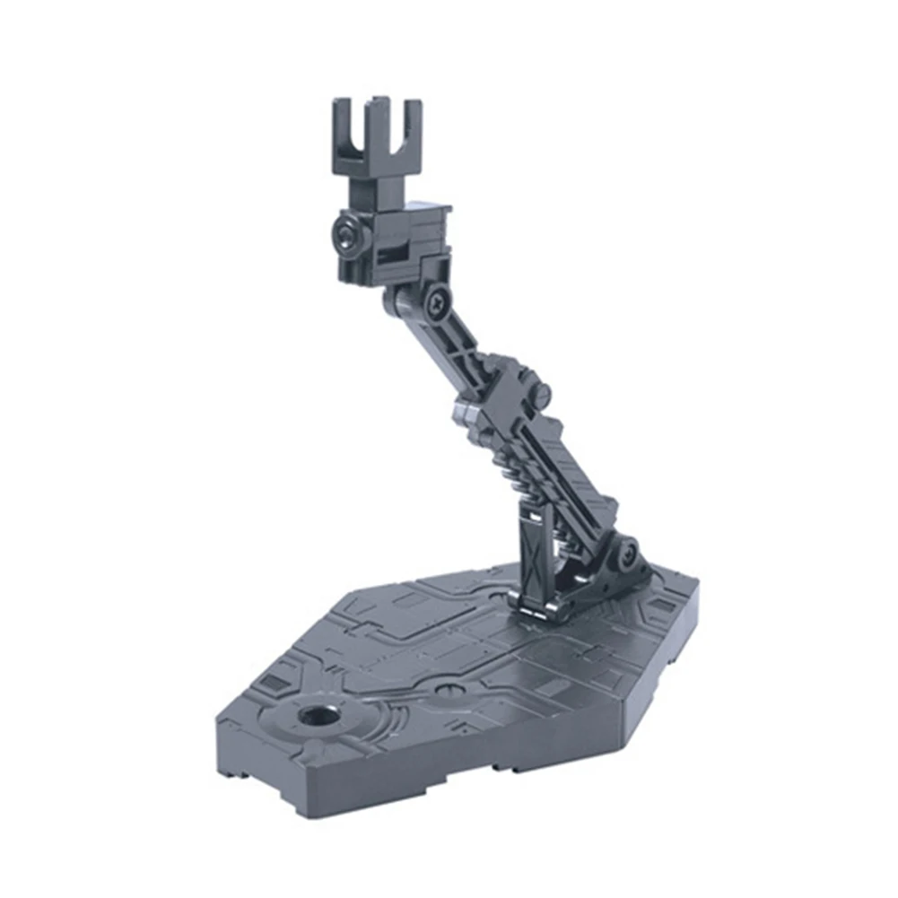 DIY Регулируемый экшн-держатель фигурки подставка для RG HG 1/144 модель Gundam игрушка Коллекционная модель детские развивающие игрушки - Цвет: Grey
