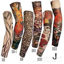 Нарукавник с татуировкой AliExpress Лидер продаж с длинными рукавами и принтом «Татуировка» Arm Комбинации