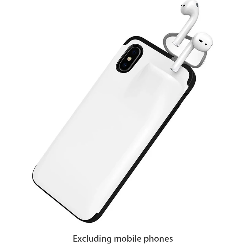 IviLongTail чехол для iPhone11 Pro 6 7 8 XR XS MAX Беспроводная гарнитура Набор защитная крышка и чехол для телефона 2 в 1 защитный чехол