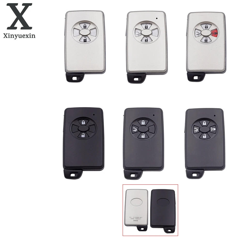 XINYUEXIN чехол для дистанционного ключа подходит Toyota Corolla YARIS премио Allion Axio VITZ AURIS 2 3 4