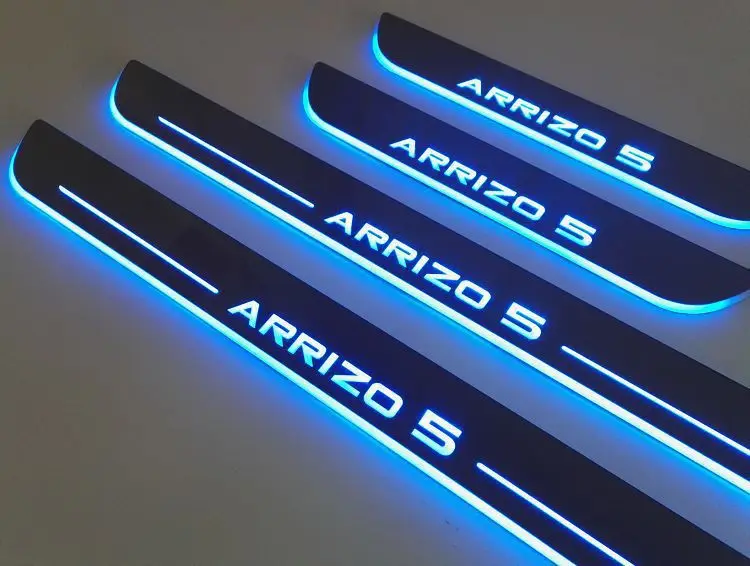 CHERY только порог для автомобиля Arrizo 5 стример Добро пожаловать педаль монохромный СВЕТОДИОДНЫЙ порог для автомобиля модифицированный свет в комплекте