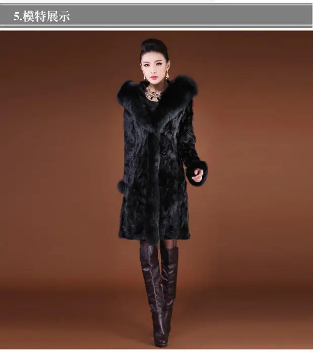 Fluffy Winter Women's Faux Fur Coat Artificial Fur Overcoat Fluffy Jacket Femme Plus Size Fluffy Fake Fur Outwear Z198