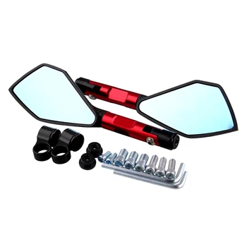 

1pair Universal CNC Motorcycle Rearview Mirror Aluminum alloy for honda suzuki ktm YAMAHA ys 150 tmax 530 tdm 850 fz6n