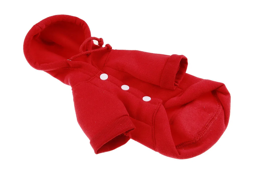 带兜卫衣4色狗衣服 (1)