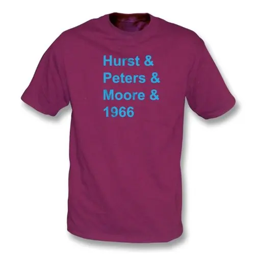 Футболка West Ham 66 Legends tFGHFG |