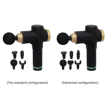

Muscle Massage Gun Sport Therapy Exercising Neck Body Deep Relaxation Massager Gun Slimming Shaping Massager With 4/6 Heads