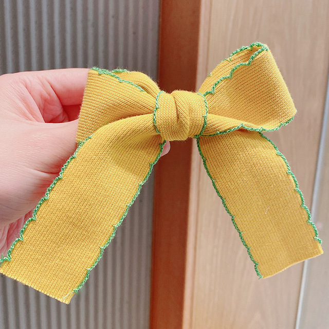 and Winter New Children Cute Colors Knitting Bow Ornament Hair Clips Girls Lovely Sweet Hairpins Kids Hair Accessoreis