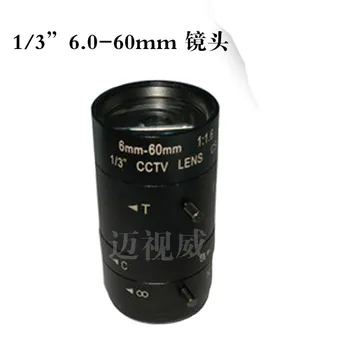 

6.0-60mm Megapixel Wide-angle / Manual Zoom / Manual Aperture Industrial Lens / Surveillance Lens