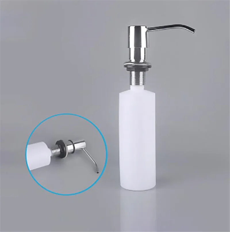 

10pcs/lot Sink Soap Dispenser ABS Plastic Built in Lotion Pump Plastic Bottle for Bathroom and Kitchen Liquid Soap