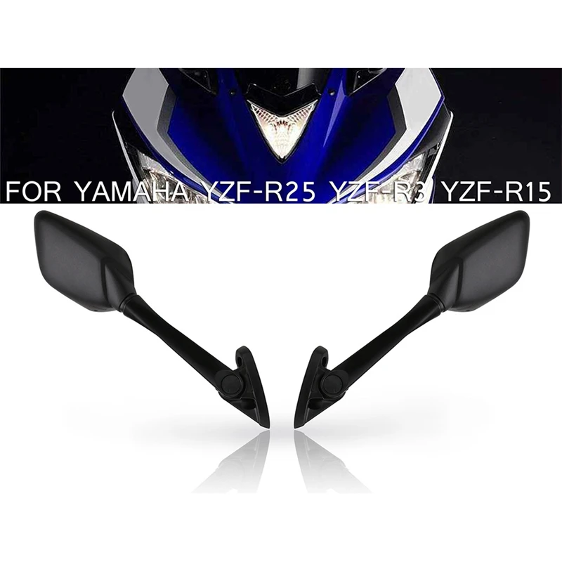 Мотоциклетные зеркала заднего вида боковые зеркала заднего вида для YAMAHA YZF-R25 14-16 YZF-R3 15-17 YZF-R15 13-15