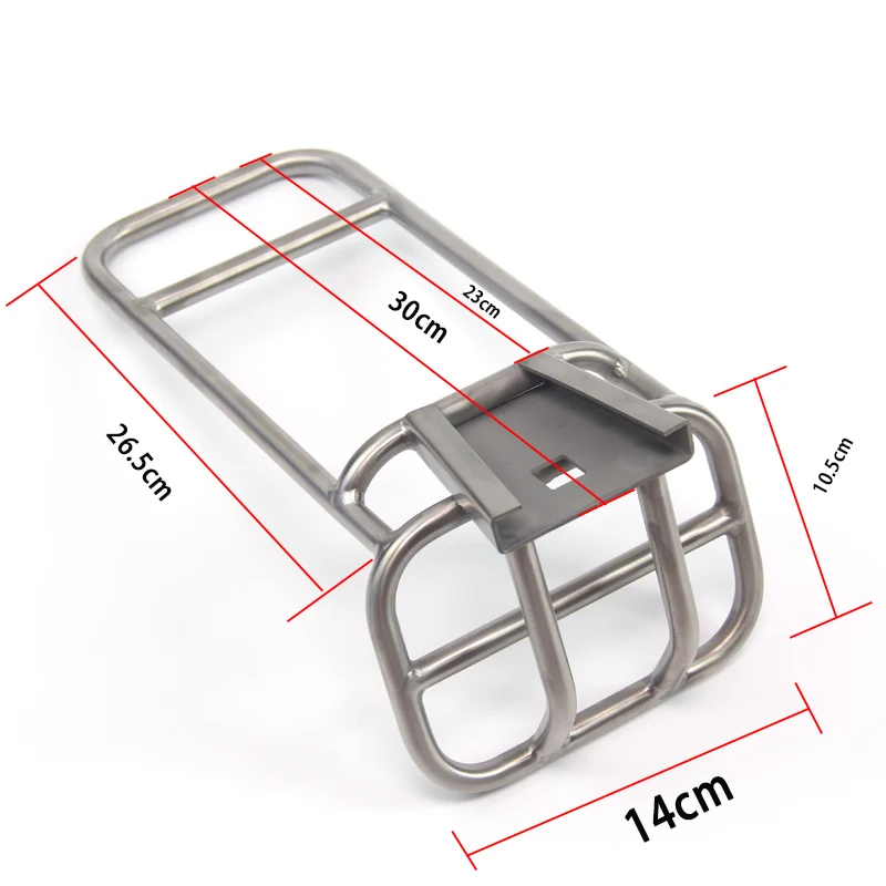 ブロンプトン自転車用チタン合金フロントラック＆ブロンプトンバイク