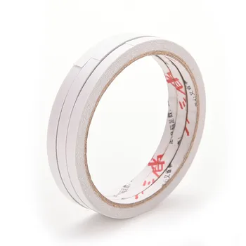

New High Quality 6mm x 10m Strong Adhesive Double Sided Tape Sticker For Office Stationery 5 Rolls/lot