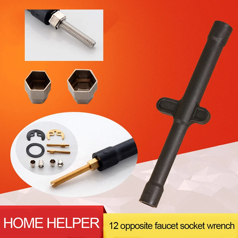 9/10/11/12mm Parts Double End Wrench Fixing Horseshoe Faucet Accessories Mounting Socket Remove Tool Screw Rod Installation |