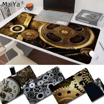

Maiya Non Slip PC Gears mechanical technics metal Durable Rubber Mouse Mat Pad Free Shipping Large Mouse Pad Keyboards Mat