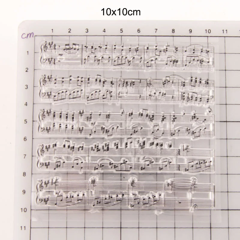 Music Background Clear Stamps 2