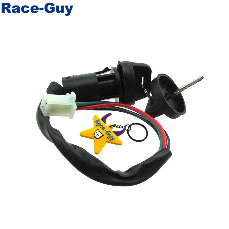 4 Pin On Off Kill Ignition Key Switch For 50cc 70cc 90cc 110cc 125cc Engine Chinese ATV Quad Wheeler Go Kart | Автомобили и