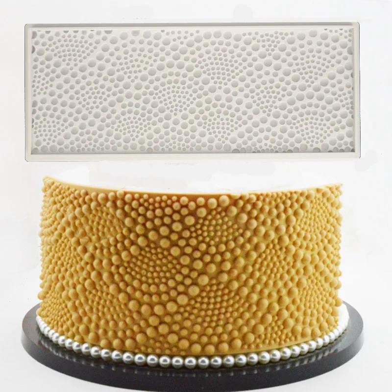 Новинка 2019 жемчужная силиконовая форма украшение для шоколадного торта