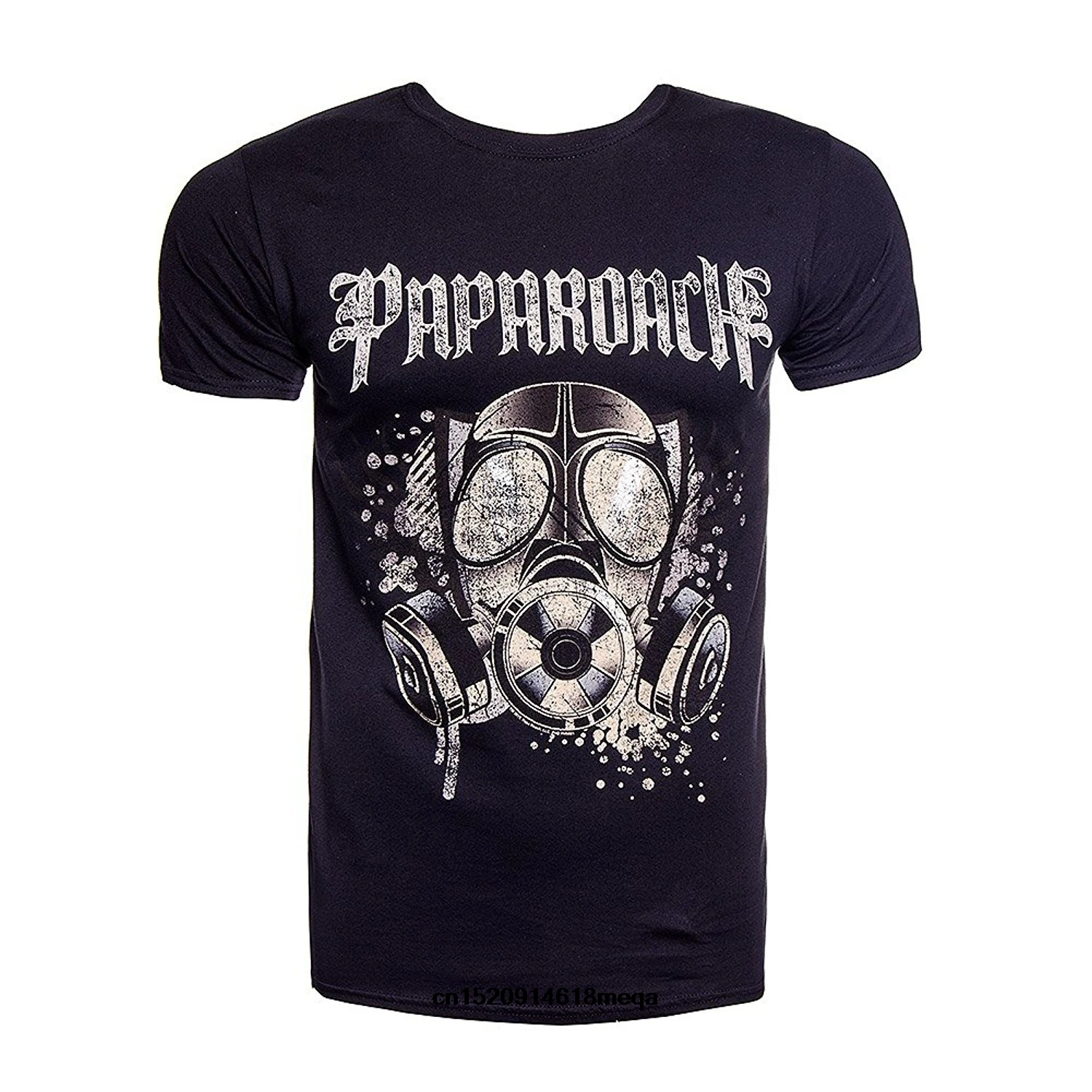 Забавные футболки для мужчин хлопковая футболка папы тарана противогаз лица
