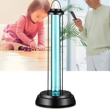 

38W Dual Tube Intelligent Ultraviolet Quartz Light for Home Hospital Restaurant School Portable Ultraviolet Light