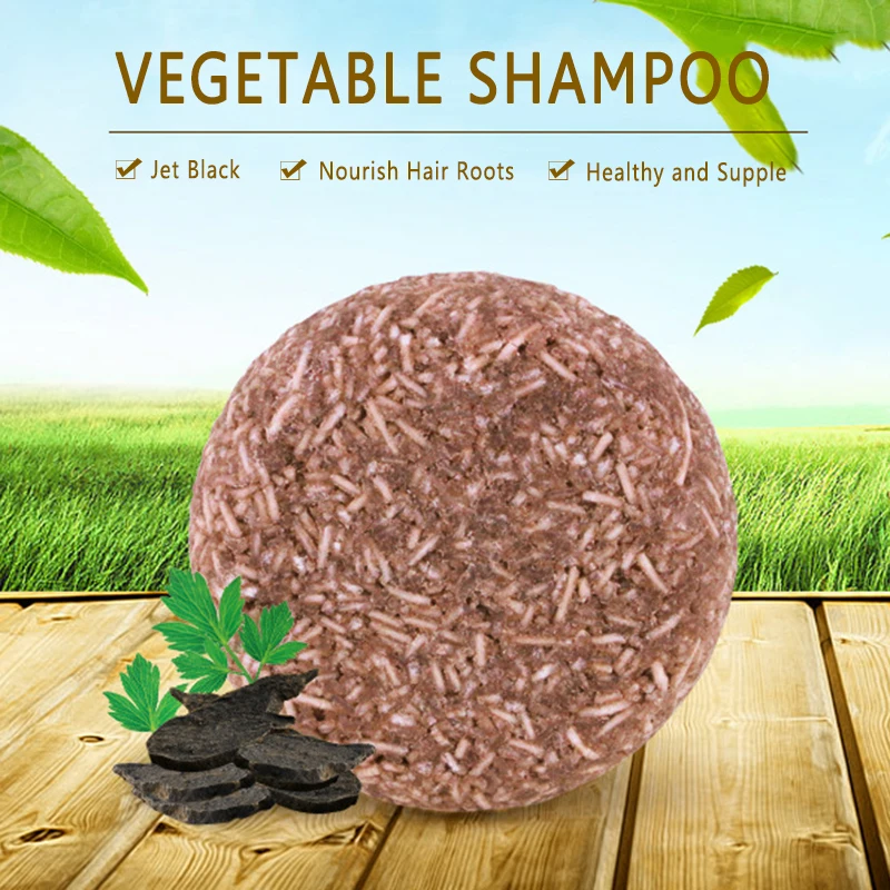 Handmade Hair Shampoo Soap Cold Processed Polygonum Multiflorum