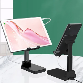 

Mobile Phone Stand Mini Desktop Adjustable Stand with 5000MAh Power Bank
