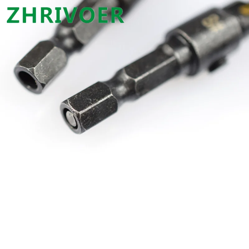 Hexagon Handle Wooden countersunk hole drill with titanium plated 5-piece set plus small wrench # 5,# 6,# 8,# 10,# 12