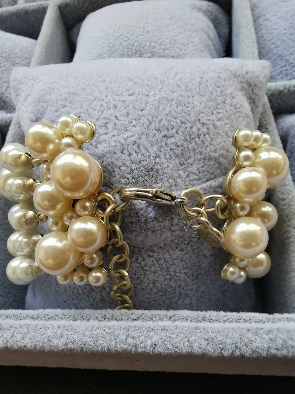 high quality c style heavy pearl fashion choker short necklace bracelet bdjy