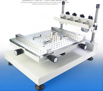 

CE High Precision Manual PCB Screen Press Precise Stencil Solder Printing Machine