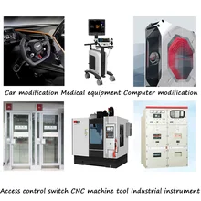  Waterproof 8MM/10/12/16/19/22MM Self-Lock Metal Push Button Switch Electric ON OFF Latching Switch Reset Car Power Start Switch 