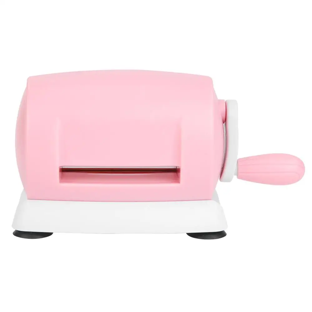 pink 2 Горячая DIY машина для вырезания пластиковой бумаги Ремесло Скрапбукинг альбом резак для бумаги кусок высечки машина ручной работы инструмент - Цвет: pink 2