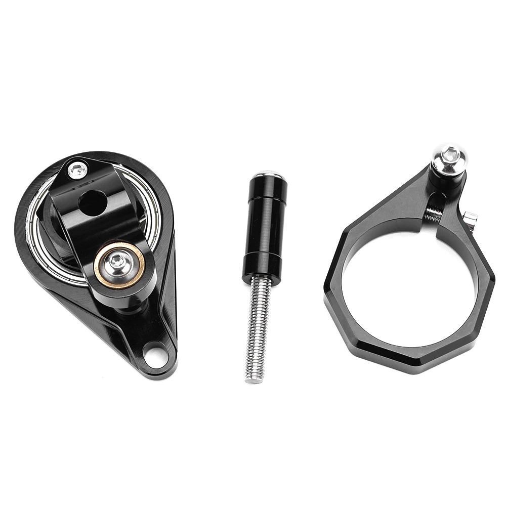 Motorrad Lenkungsdämpfer Einstellbare Stoßdämpfer Stabilisierende Montagehalterung Für Suzuki GSXR600 2006-2010 – Detail 1