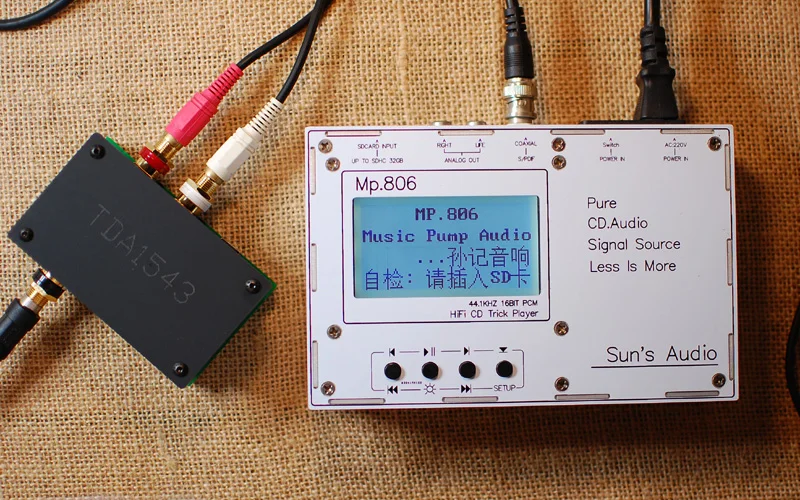 Ultimate TDA1543 decoder TDA1543-PRO DAC