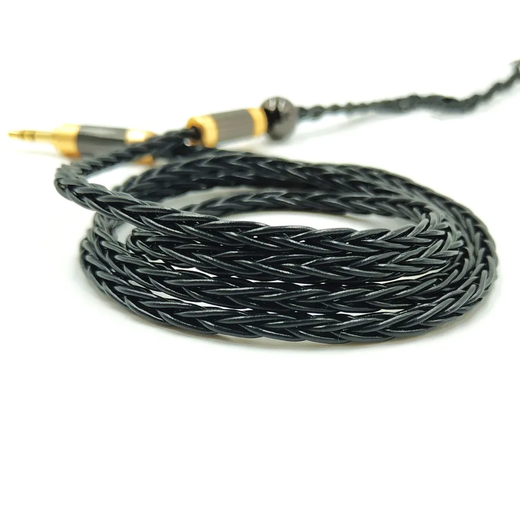 

Ready JCALLY 8Core 5N OFC Silver Plated Earphone Upgrade Line for KZ ZSX ZSNPRO ZS10PRO AS16 CCA C12 TFZ T2 0.75 0.78 2PIN MMCX