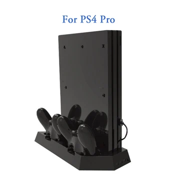 

Universal Multifunctional Cooling Vertical Stand For PS4 PS4 Pro PS4 Slim Game Controller Charger Stand Supporter Base