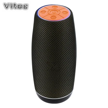 

VITOG TG108 Wireless Bluetooth Speaker Portable Outdoor And School Stereo Sound Subwoofer Retro Style Speaker